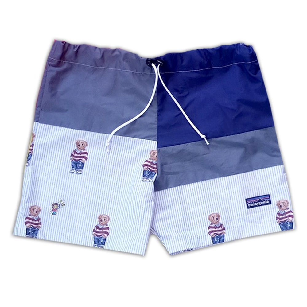 Ralph Lauren Polo Bear Bennygonia Custom Reworked Shorts Unisex - Picture 1 of 10